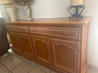 Mueble de salón completo madera