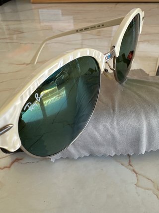 Gafas Ray-Ban Clubmaster Blancas- NUEVAS