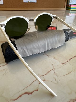 Gafas Ray-Ban Clubmaster Blancas- NUEVAS