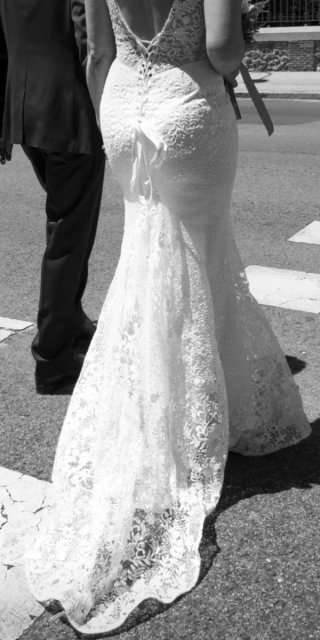 Vestido de Novia Sirena Encaje.