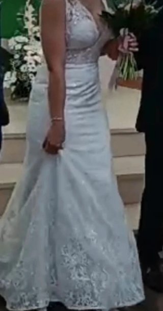 Vestido de Novia Sirena Encaje.