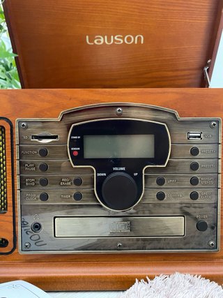 Tocadiscos Lauson CL123: CD, Radio, USB, SD