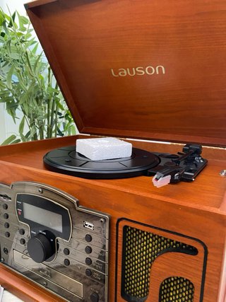 Tocadiscos Lauson CL123: CD, Radio, USB, SD