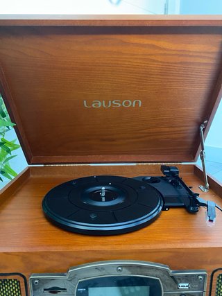 Tocadiscos Lauson CL123: CD, Radio, USB, SD