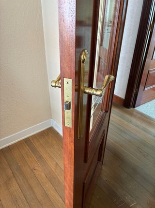 Puertas Dobles Madera Maciza