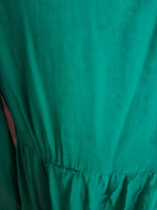 Vestido largo verde
