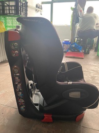 Silla de coche negra