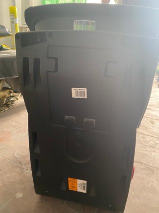 Silla de coche negra