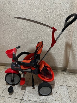Triciclo Infantil Rojo 3 en 1 Evolutivo