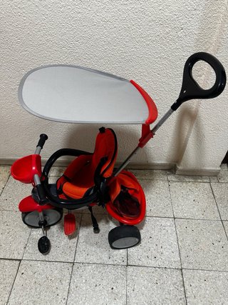 Triciclo Infantil Rojo 3 en 1 Evolutivo