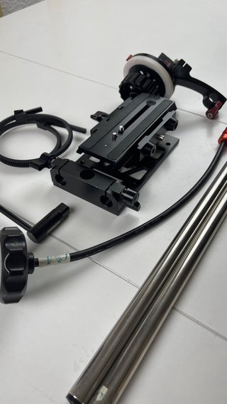 Rig vídeo PROAIM X2 + Follow Focus + varillas