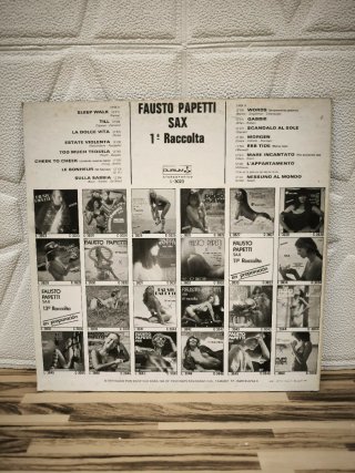 Vinilo Fausto Papetti Sax Alto La Raccolta