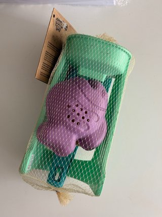 Juego molinillo de arena y agua con palas y molde
