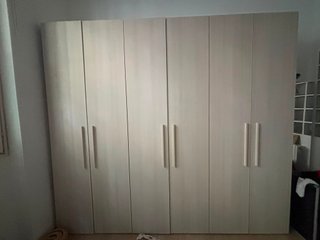 Dormitorio Matrimonio Completo Roble Gris