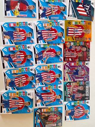 Lote cromos Atlético de Madrid 23/24