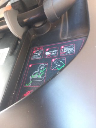 Silla coche bebé Isofix Be Cool gris