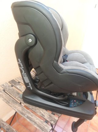 Silla coche bebé Isofix Be Cool gris