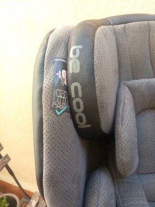 Silla coche bebé Isofix Be Cool gris