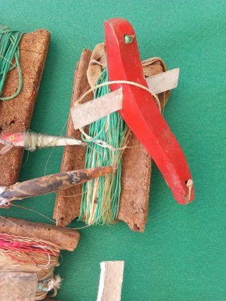 Aparejos de pesca antiguos