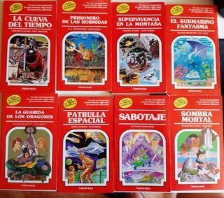 Lote de 8 libros "Elige tu propia aventura"