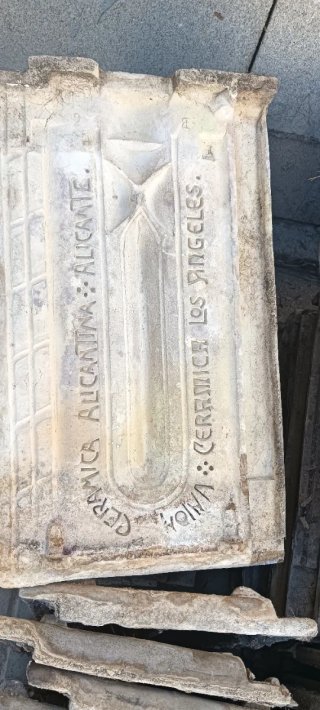 Tejas antiguas Ceramica Union