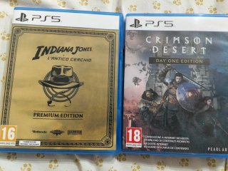 Indiana Jones & Crimson Desert PS5