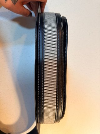 Bolso Riñonera Burberry Beige/Negro Piel