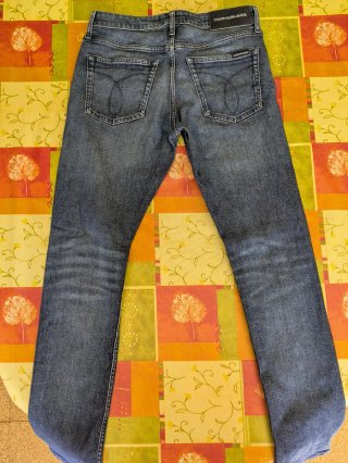 Vaqueros Calvin Klein Jeans Azules.
