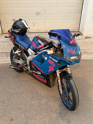 Yamaha TZR 49cc Azul y Rosa