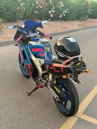Yamaha TZR 49cc Azul y Rosa