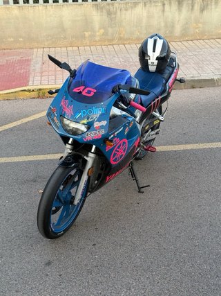Yamaha TZR 49cc Azul y Rosa