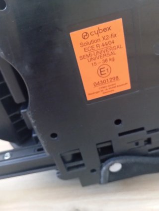 Silla Cybex X2-fix niño