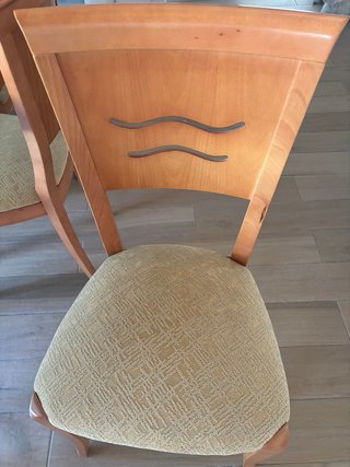 Mesa de comedor y 6 sillas madera