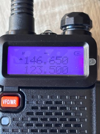 Walkie Radioaficionado Baofeng M 5R con air band