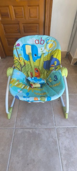 Hamaca para bebé con diseño infantil