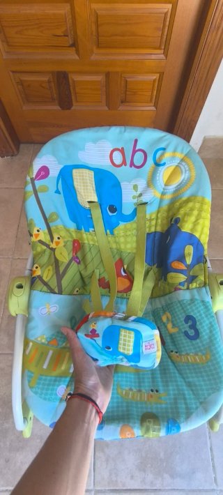 Hamaca para bebé con diseño infantil