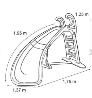 Tobogán Feber para piscina