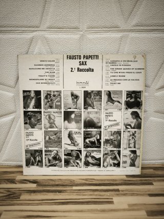 Vinilo Fausto Papetti Sax 2a Raccolta