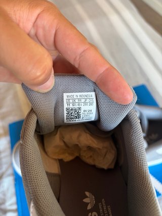 Adidas Campus Gris y Blanco