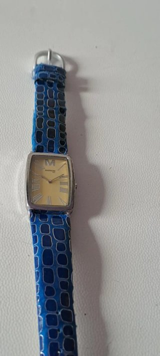 Orologio Madison cinturino blu thank