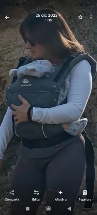 Mochila Portabebés Manduca First Orgánica