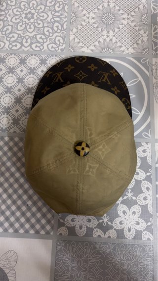 Gorra Beige y Marrón