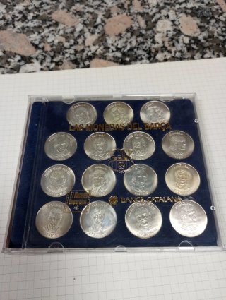 Colección Monedas FC Barcelona