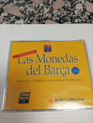 Colección Monedas FC Barcelona
