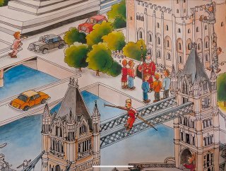 Póster Ilustrado de Londres