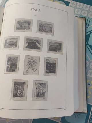 Álbum de sellos vacío