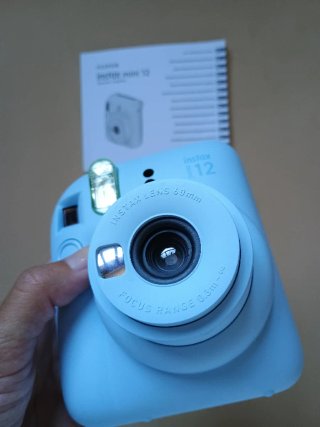 Cámara de fotos Polaroid Instax Mini 12 Azul