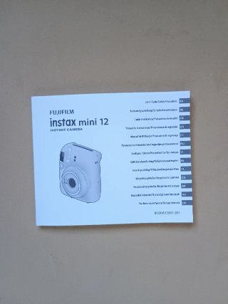 Cámara de fotos Polaroid Instax Mini 12 Azul