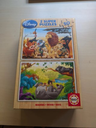 Puzzle Disney 2 Super Puzzles 50 Piezas