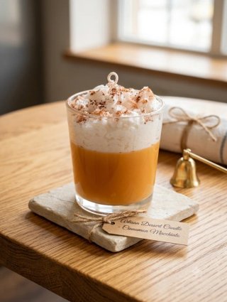Vela Artesanal Café con Leche